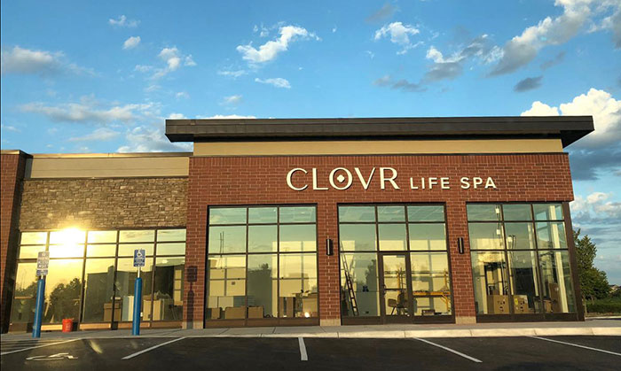 CLOVR Spa Apple Valley, Store Front